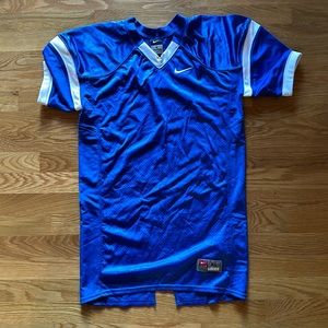 Nike football jersey boys extra large blue